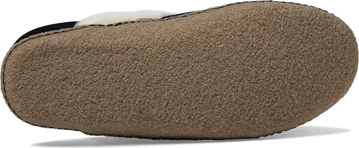 SOREL Nakiskatm Slide II Women's Slippers Black/Natural 2 : 11 B - Medium, Suede - Image 4