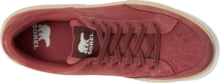 SOREL Ona Ave Low Sneaker Women's Snow Shoes Rose Dust/Chalk : 7.5 B - Medium, Suede - Image 2
