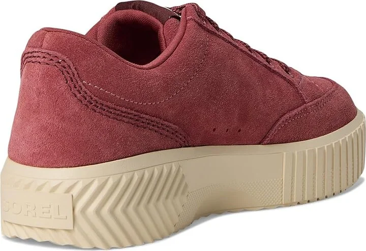 SOREL Ona Ave Low Sneaker Women's Snow Shoes Rose Dust/Chalk : 7.5 B - Medium, Suede - Image 4