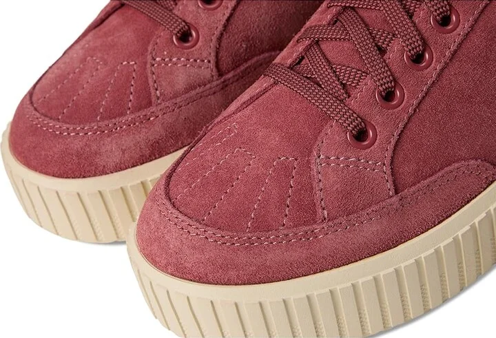 SOREL Ona Ave Low Sneaker Women's Snow Shoes Rose Dust/Chalk : 7.5 B - Medium, Suede - Image 7