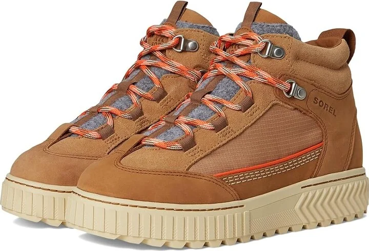 SOREL Ona Ave Peak Boots Waterproof Women's Boots Velvet Tan/Honey White : 7 B - Medium, Leather/Suede
