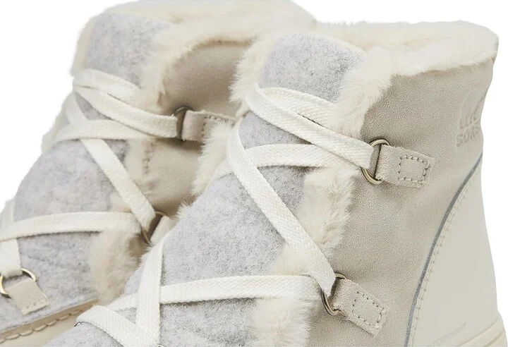 SOREL ONA AVEtm Alpine Boot Waterproof Women's Snow Shoes Chalk/Chalk : 12 B - Medium - Image 6
