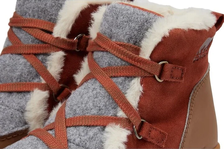 SOREL ONA AVEtm Alpine Boot Waterproof Women's Snow Shoes Velvet Tan/Sanguine : 5 B - Medium - Image 6