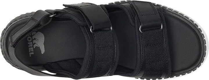 SOREL Ona Avetm Multistrap Mid Sandals Women's Sandals Black/Black : 7 B - Medium, Leather - Image 2