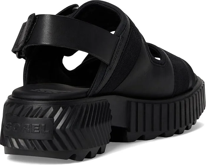 SOREL Ona Avetm Multistrap Mid Sandals Women's Sandals Black/Black : 7 B - Medium, Leather - Image 4