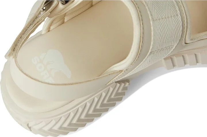 SOREL Ona Avetm Multistrap Mid Sandals Women's Sandals Chalk/Chalk : 7 B - Medium, Leather - Image 7