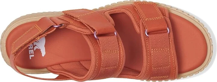 SOREL Ona Avetm Multistrap Mid Sandals Women's Sandals Tuscan/Aura : 6 B - Medium, Leather - Image 2