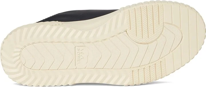 SOREL Ona Avetm Slip On Sneaker Women's Shoes Black/Chalk : 11 B - Medium, Suede - Image 3