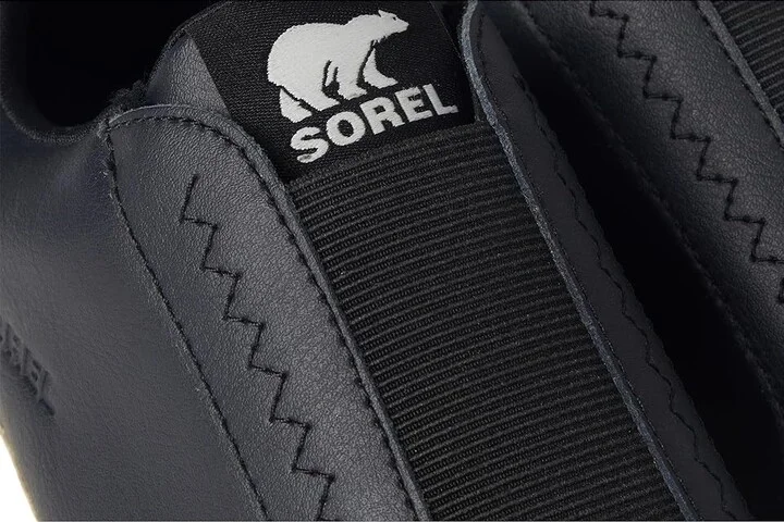 SOREL Ona Avetm Slip On Sneaker Women's Shoes Black/Chalk : 11 B - Medium, Suede - Image 7