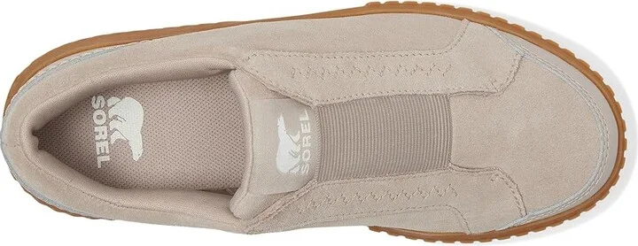 SOREL Ona Avetm Slip On Sneaker Women's Shoes Crushed Clay/Gum : 10.5 B - Medium, Suede - Image 2