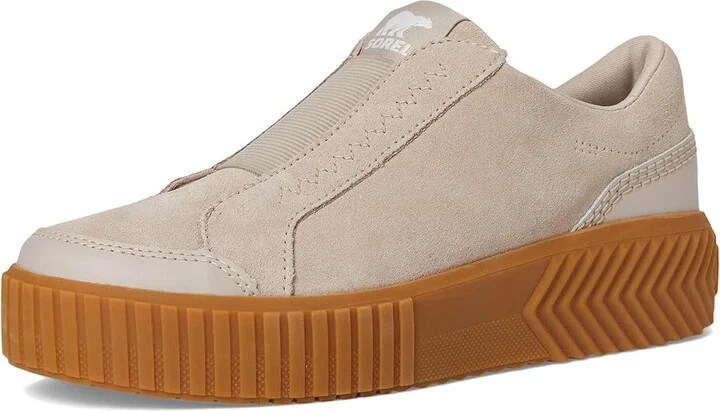 SOREL Ona Avetm Slip On Sneaker Women's Shoes Crushed Clay/Gum : 10.5 B - Medium, Suede - Image 5