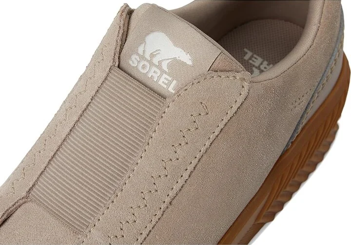 SOREL Ona Avetm Slip On Sneaker Women's Shoes Crushed Clay/Gum : 10.5 B - Medium, Suede - Image 7