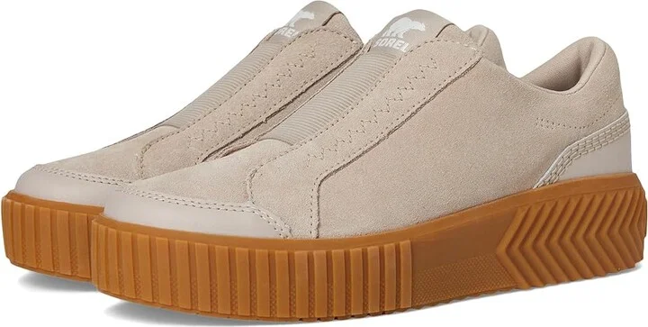 SOREL Ona Avetm Slip On Sneaker Women's Shoes Crushed Clay/Gum : 10.5 B - Medium, Suede
