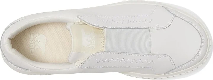 SOREL Ona Avetm Slip On Sneaker Women's Shoes Sea Salt/Chalk : 7 B - Medium, Suede - Image 2