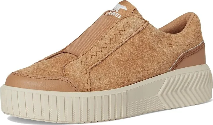 SOREL Ona Avetm Slip On Sneaker Women's Shoes Tawny Buff/Chalk : 8.5 B - Medium, Suede - Image 5