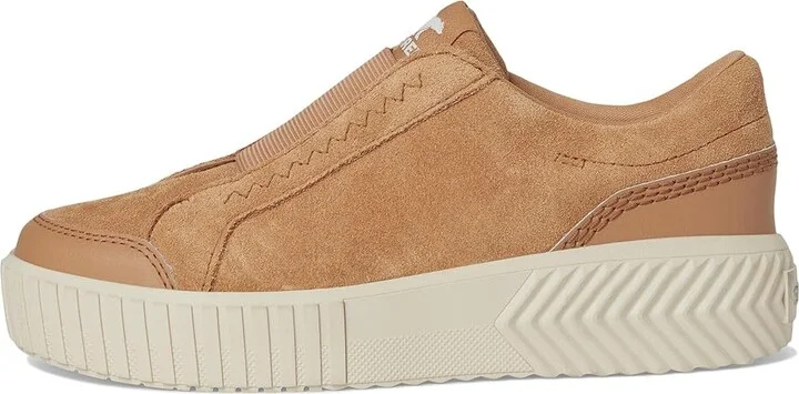 SOREL Ona Avetm Slip On Sneaker Women's Shoes Tawny Buff/Chalk : 8.5 B - Medium, Suede - Image 6