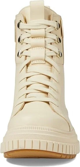 SOREL ONAtm AVE Boot Lace Waterproof Women's Boots Honey White/Sea Salt : 9.5 B - Medium, Leather - Image 2