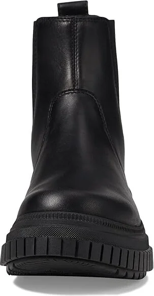 SOREL ONAtm AVE Chelsea Boot Waterproof Women's Boots Black/Black : 8 B - Medium, Leather - Image 2