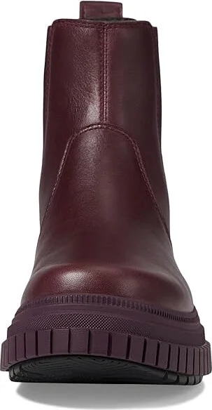SOREL ONAtm AVE Chelsea Boot Waterproof Women's Boots Epic Plum/Black : 10 B - Medium, Leather - Image 2