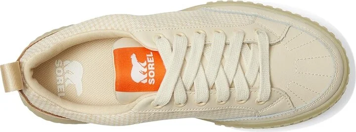 SOREL ONAtm AVE Low Sneaker Women's Shoes Bleached Ceramic/Light Aloe : 10.5 B - Medium, Leather/Suede - Image 2