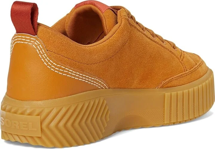 SOREL ONAtm AVE Low Sneaker Women's Shoes Canyon Gold/Gum : 8 B - Medium, Leather - Image 4