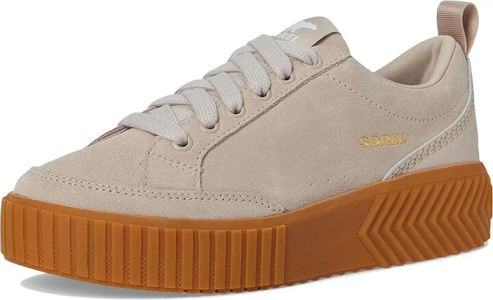 SOREL ONAtm AVE Low Sneaker Women's Shoes Crushed Clay/Gum : 7 B - Medium, Leather - Image 5