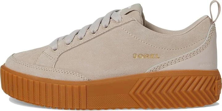 SOREL ONAtm AVE Low Sneaker Women's Shoes Crushed Clay/Gum : 7 B - Medium, Leather - Image 6