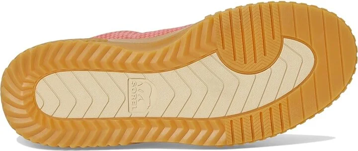SOREL ONAtm AVE Low Sneaker Women's Shoes Tuscan/Gum : 6.5 B - Medium, Leather/Suede - Image 3