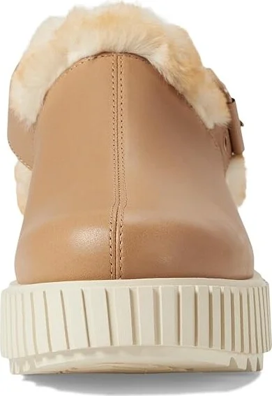 SOREL ONAtm AVE Mule Women's Slippers Tawny Buff/Bleached Ceramic : 9 B - Medium, Faux Fur/Leather - Image 2