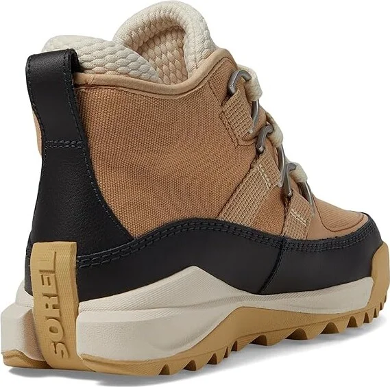 SOREL ONAtm RMX Chukka Plus Waterproof Women's Snow Shoes Canoe/Jet : 10.5 B - Medium, Canvas/Leather - Image 4