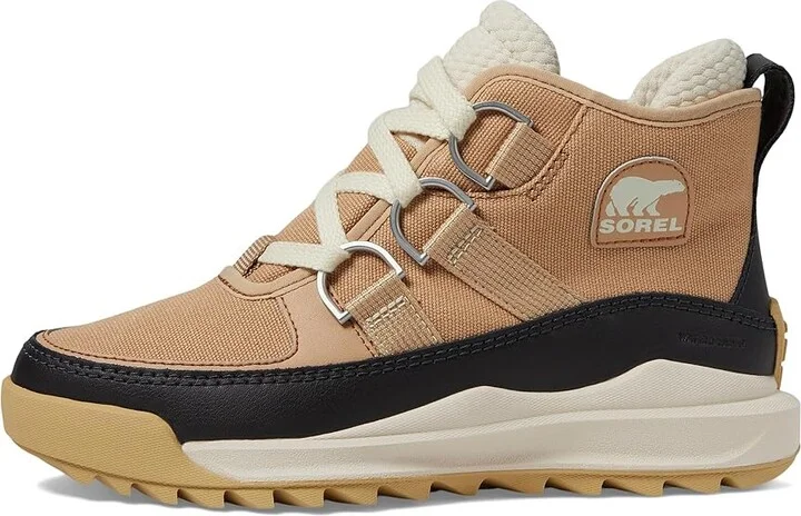 SOREL ONAtm RMX Chukka Plus Waterproof Women's Snow Shoes Canoe/Jet : 10.5 B - Medium, Canvas/Leather - Image 6