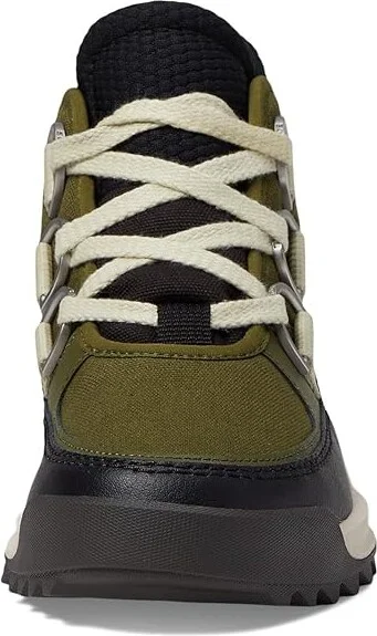 SOREL ONAtm RMX Chukka Plus Waterproof Women's Snow Shoes Utility Green/Black : 8 B - Medium, Canvas/Leather - Image 2