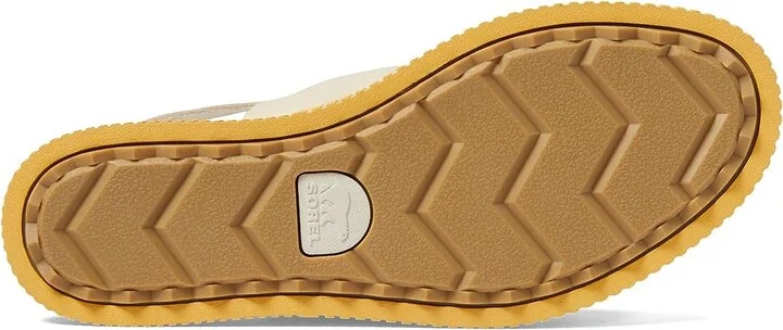 SOREL ONAtm Streetworks Go-To Flat Sandal Women's Shoes Honey White/Yellow Ray : 10 B - Medium, Leather - Image 3