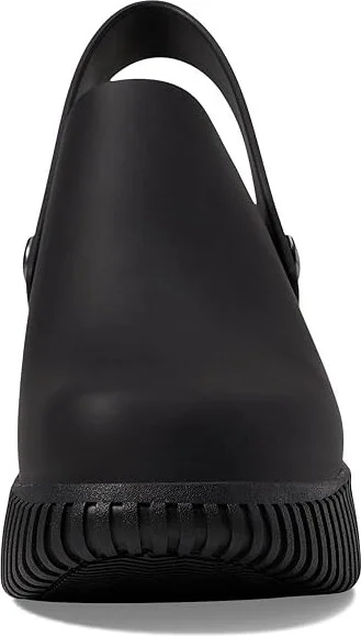 SOREL ONAtm Streetworks Heel Clog Women's Shoes Black/Sea Salt : 10 B - Medium, Synthetic - Image 2