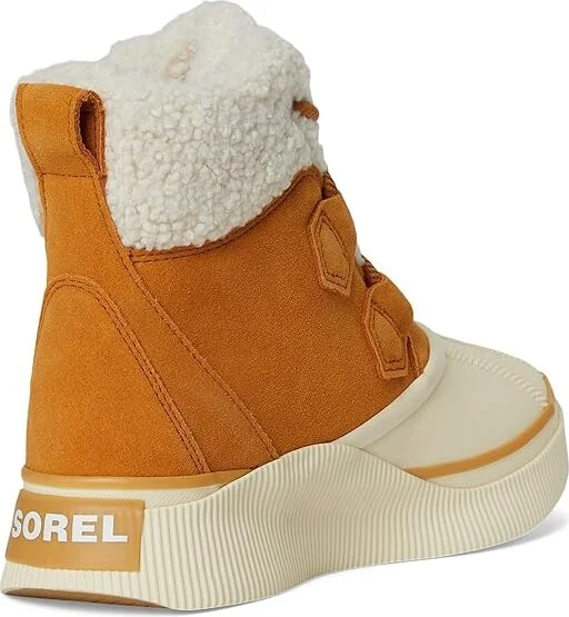 SOREL Out N About Iv Chillz Waterproof Women's Boots Honey White/Tawny Buff : 5 B - Medium, Leather - Image 10