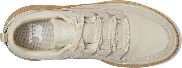 SOREL Out N About Iv Low Sneaker Waterproof Women's Snow Shoes Chalk/Gum 16 : 5.5 B - Medium, Suede/Textile - Image 2