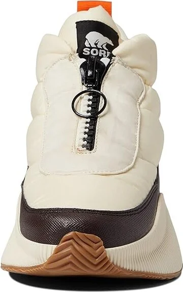 SOREL Out N Abouttm III Puffy Zip Women's Shoes Chalk/New Cinder 1 : 5.5 B - Medium, Textile/Synthetic - Image 2