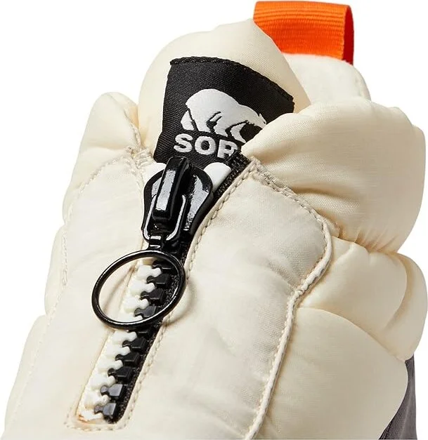 SOREL Out N Abouttm III Puffy Zip Women's Shoes Chalk/New Cinder 1 : 5.5 B - Medium, Textile/Synthetic - Image 6