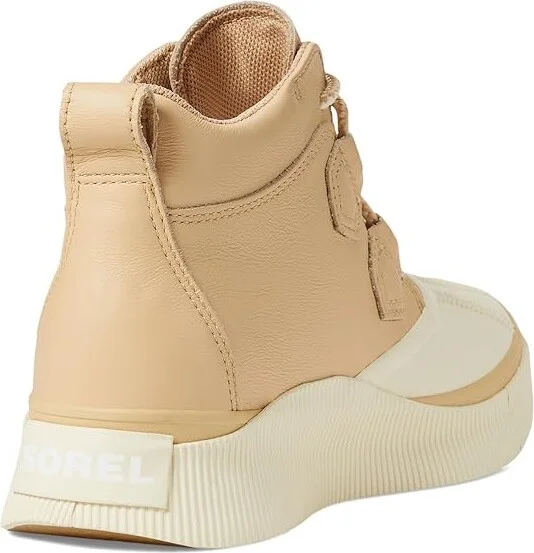 SOREL Out N Abouttm IV Classic Waterproof Women's Rain Boots Ceramic/Honey White : 9.5 B - Medium, Leather/Suede - Image 4