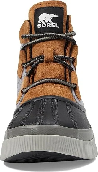 SOREL Out N Abouttm IV Classic Waterproof Women's Rain Boots Taffy/Dove : 7 B - Medium, Leather/Suede - Image 2