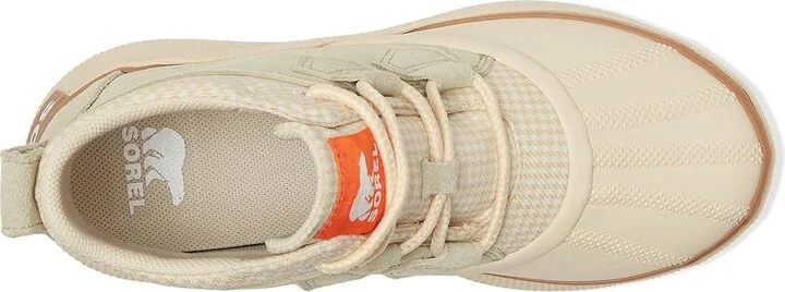 SOREL Out N Abouttm IV Classic WP Women's Rain Boots Light Aloe/Bleached Ceramic : 8 B - Medium, Suede - Image 2