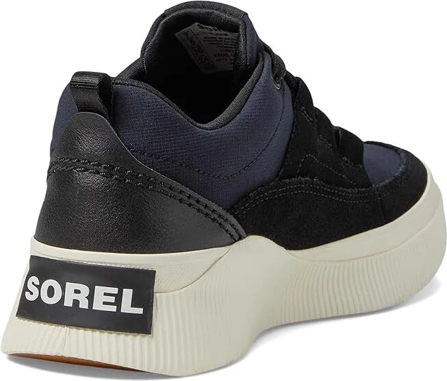 SOREL Out N Abouttm IV Low Sneaker Waterproof Women's Shoes Black/Gum 2 : 7.5 B - Medium, Synthetic - Image 4