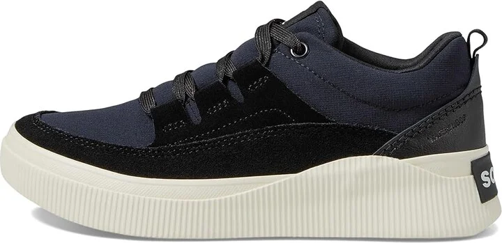 SOREL Out N Abouttm IV Low Sneaker Waterproof Women's Shoes Black/Gum 2 : 7.5 B - Medium, Synthetic - Image 6