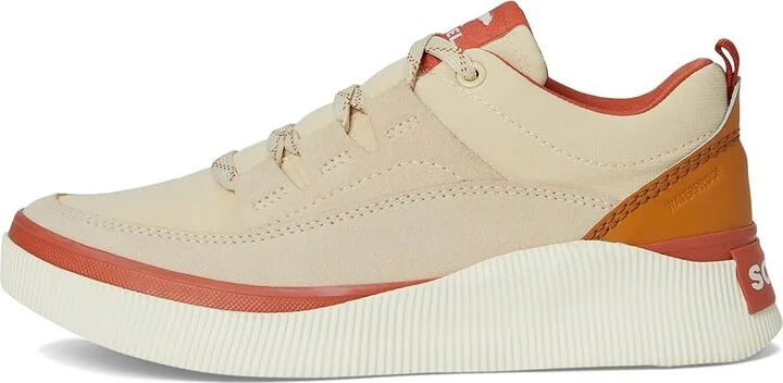 SOREL Out N Abouttm IV Low Sneaker Waterproof Women's Shoes Bleached Ceramic/Tuscan : 5.5 B - Medium, Synthetic - Image 6