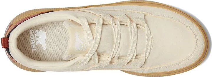 SOREL Out N Abouttm IV Low Sneaker Waterproof Women's Shoes Honey White/Sanguine : 9.5 B - Medium, Synthetic - Image 2