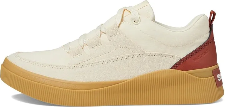 SOREL Out N Abouttm IV Low Sneaker Waterproof Women's Shoes Honey White/Sanguine : 9.5 B - Medium, Synthetic - Image 6