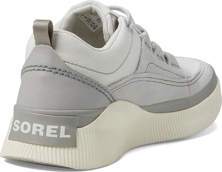 SOREL Out N Abouttm IV Low Sneaker Waterproof Women's Shoes Moonstone/Sea Salt : 10 B - Medium, Synthetic - Image 4