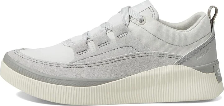 SOREL Out N Abouttm IV Low Sneaker Waterproof Women's Shoes Moonstone/Sea Salt : 10 B - Medium, Synthetic - Image 6