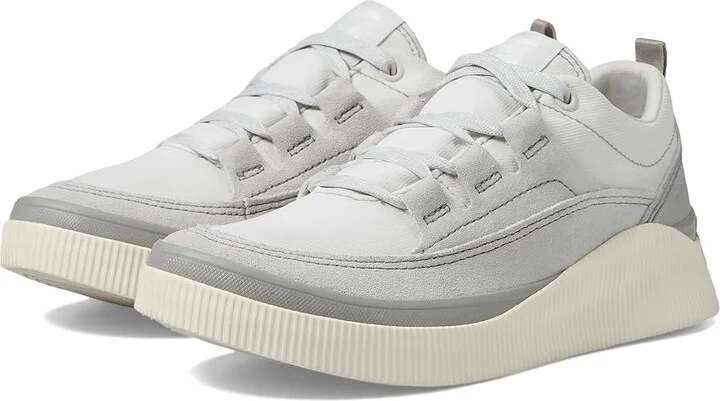 SOREL Out N Abouttm IV Low Sneaker Waterproof Women's Shoes Moonstone/Sea Salt : 10 B - Medium, Synthetic