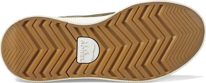 SOREL Out N Abouttm IV Low Sneaker Waterproof Women's Shoes Stone Green/Chalk : 6 B - Medium, Synthetic - Image 3